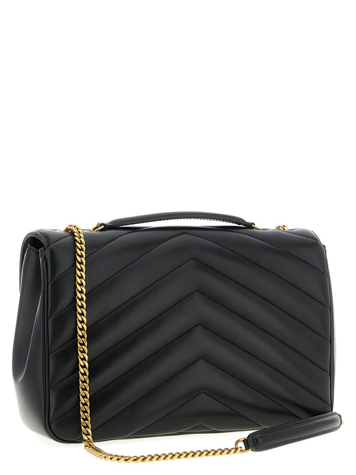 Large Loulou Lambskin Shoulder Bag