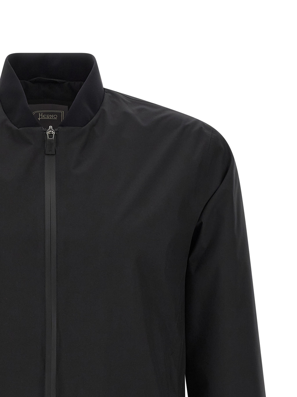 Water‑Repellent Polyester Bomber Jacket