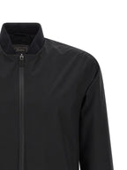 Water‑Repellent Polyester Bomber Jacket