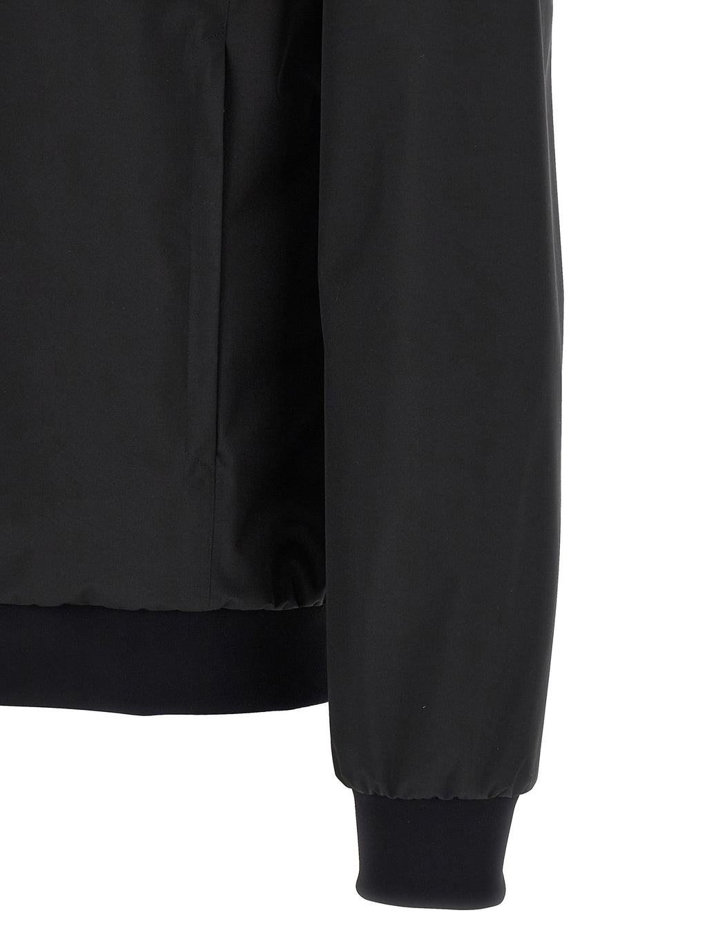 Water‑Repellent Polyester Bomber Jacket