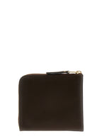 Compact Brown Cowhide Classic Line Wallet