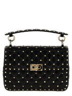 Lambskin Rockstud Spike Shoulder Bag