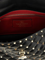 Lambskin Rockstud Spike Shoulder Bag