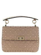 Rockstud Spike Lamb Leather Shoulder Bag