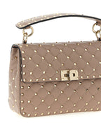 Rockstud Spike Lamb Leather Shoulder Bag