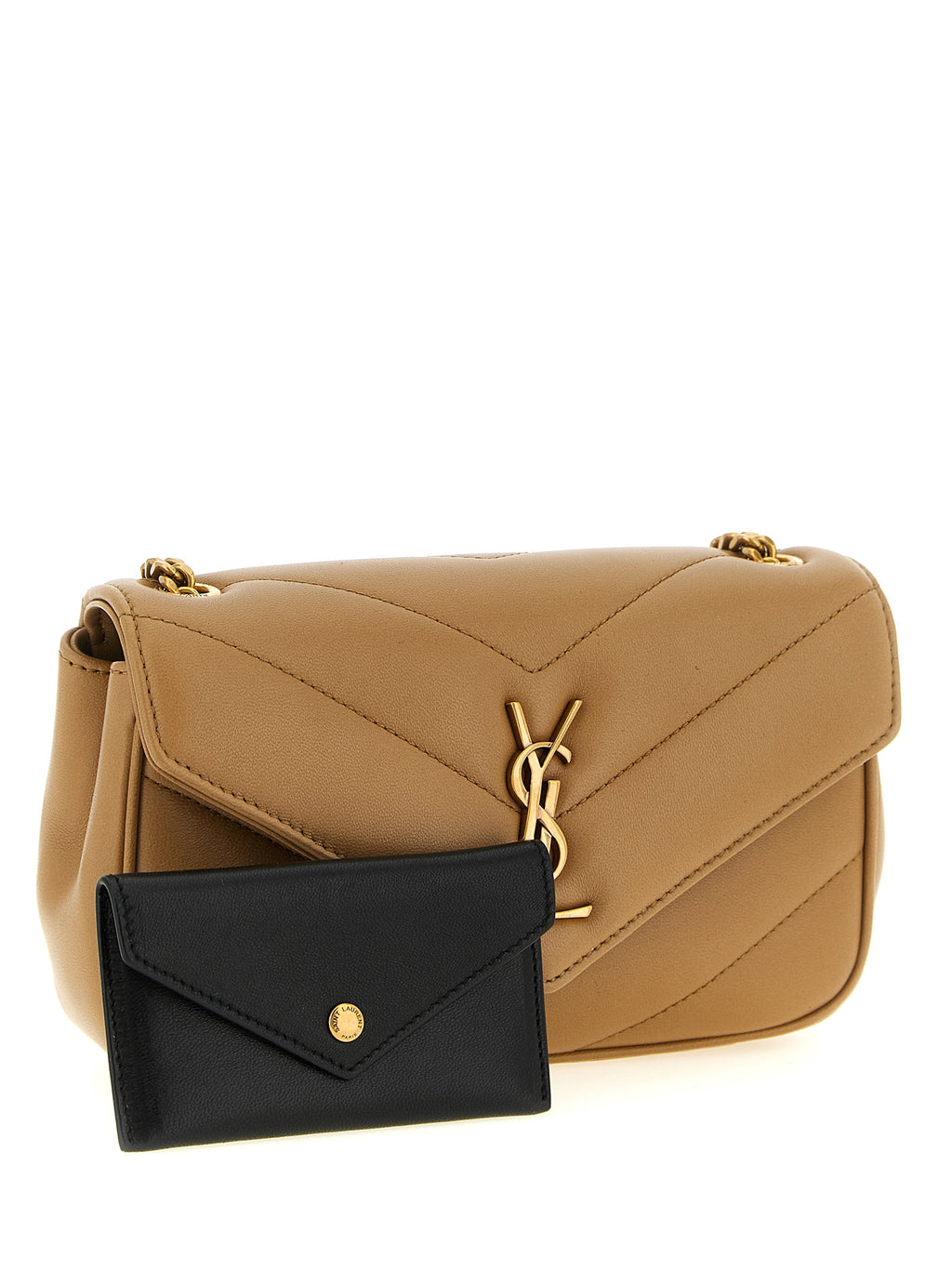 Lamb Leather Loulou Mini Crossbody Bag