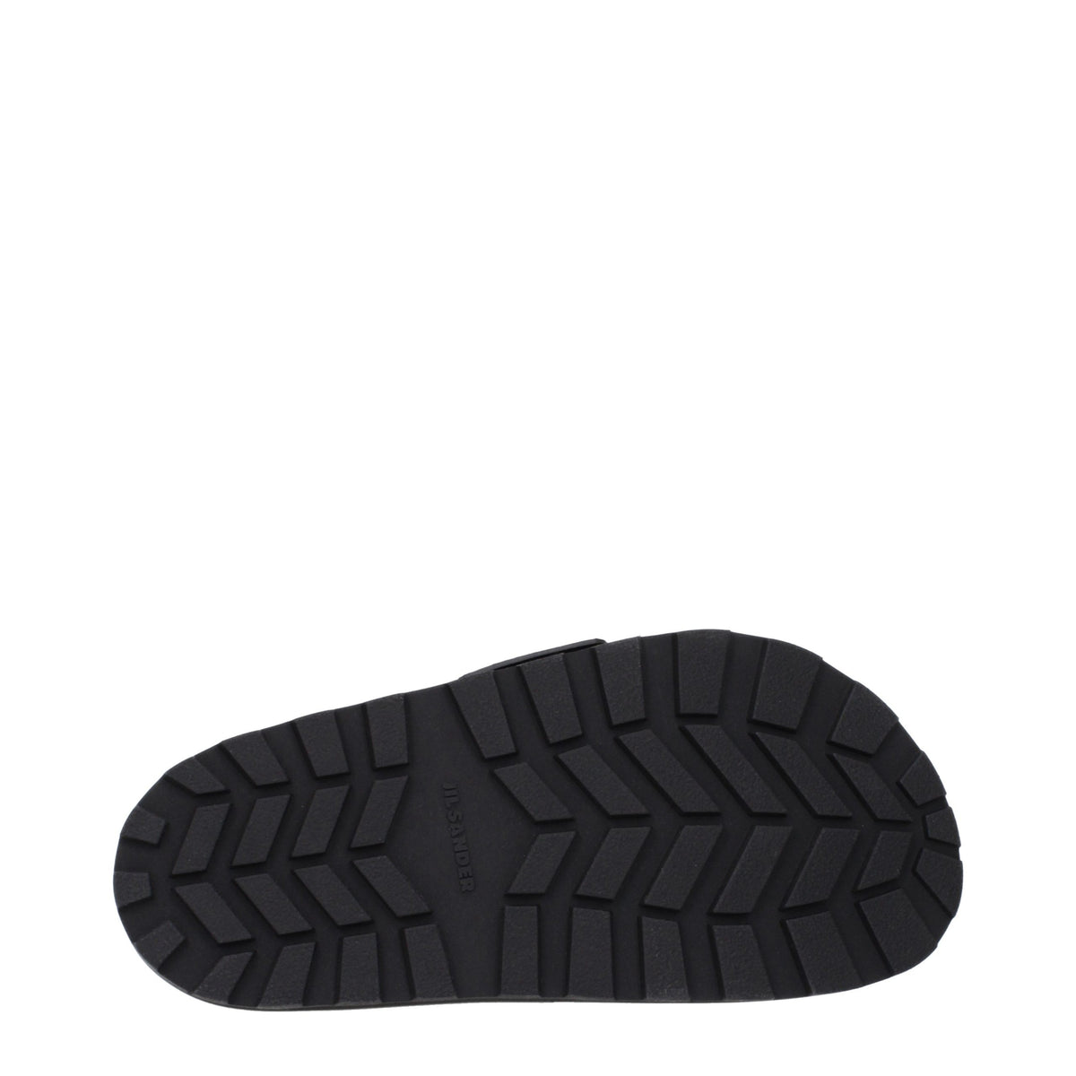 Black Leather Slip-On Slippers