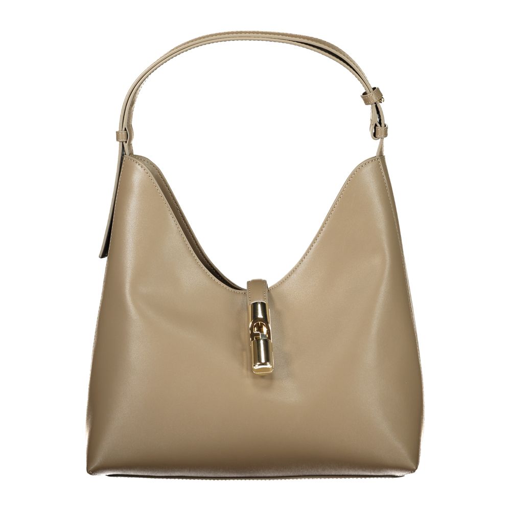 Green Leather Drop M Hobo Bag