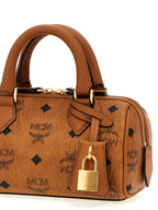 Brown Polyethylene Ella Boston Mini Handbag