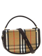 Multicolor Cotton Highlands Check Shoulder Bag