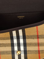 Multicolor Cotton Highlands Check Shoulder Bag
