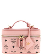Polyurethane Aren Vanity Case Handbag