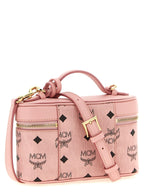 Polyurethane Aren Vanity Case Handbag