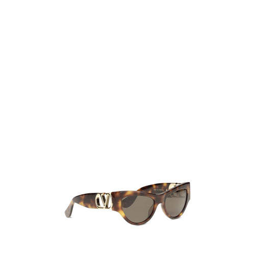 Glossy Recycled Acetate Cat‑Eye Sunglasses