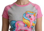 Gray and pink Cotton T-shirt My Little Pony Top