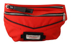 Red Polyamide Large Bum Belt Bag
