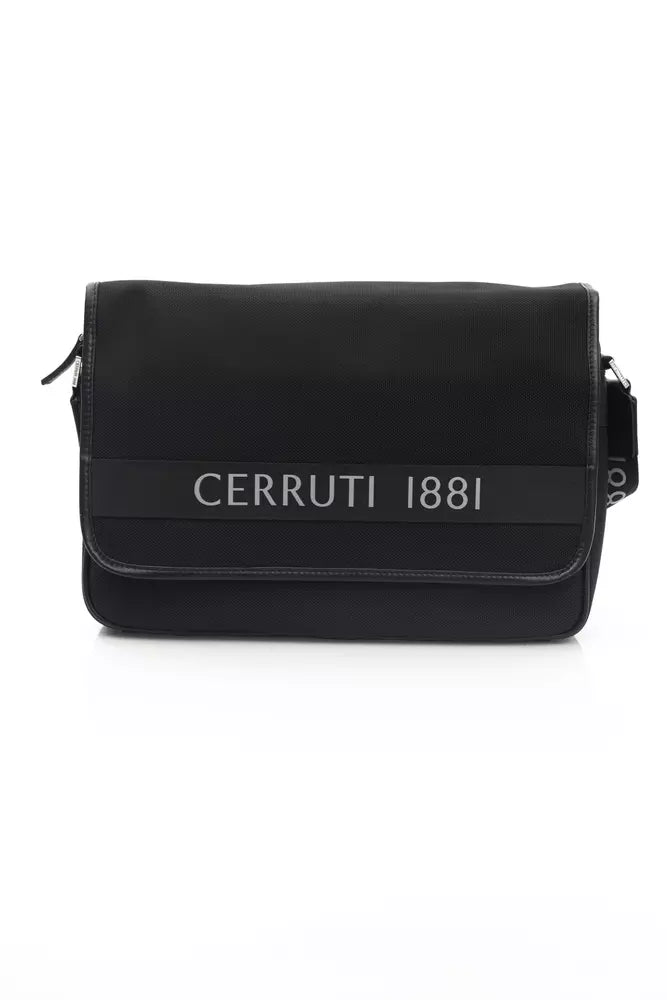 Black Classic Leather Crossbody