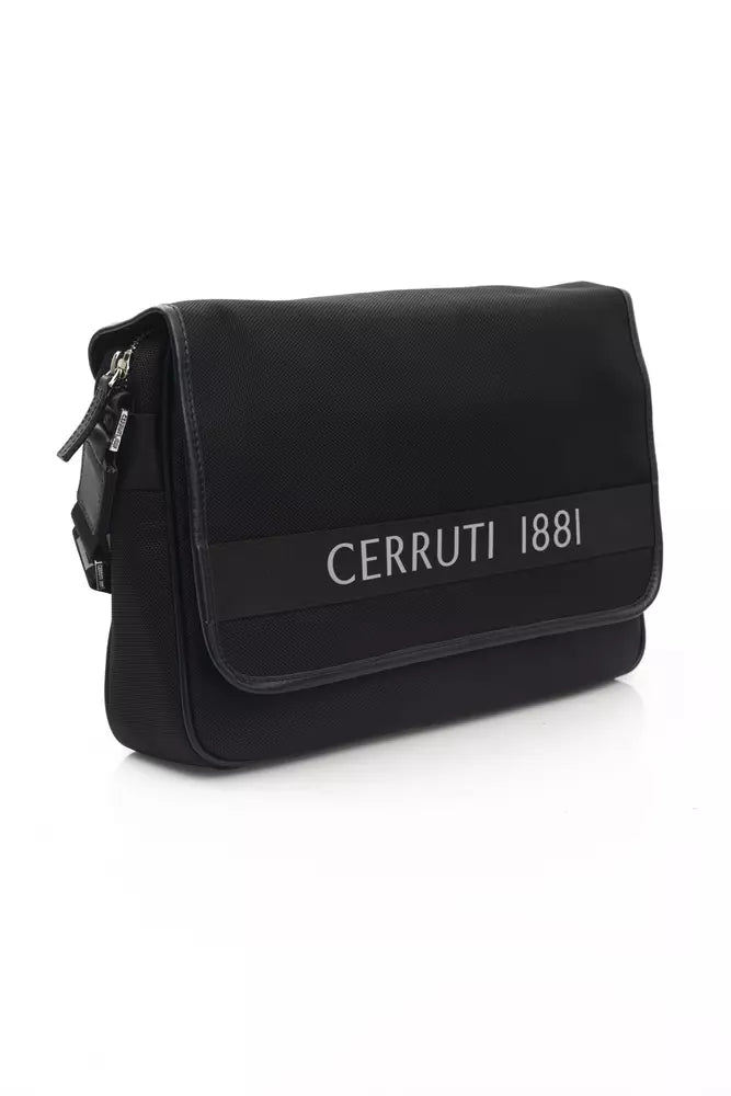 Black Classic Leather Crossbody