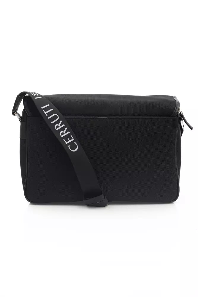Black Classic Leather Crossbody