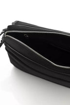 Black Classic Leather Crossbody