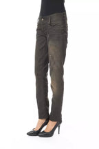 Regular Fit Washed Cotton Women's Jeans