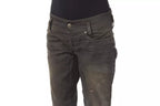 Regular Fit Washed Cotton Women's Jeans