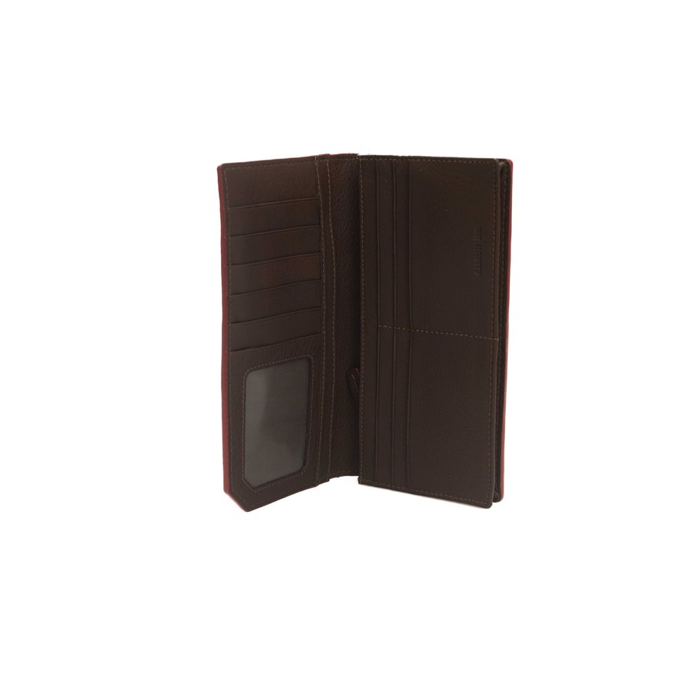 Brown Calfskin Men's Wallet