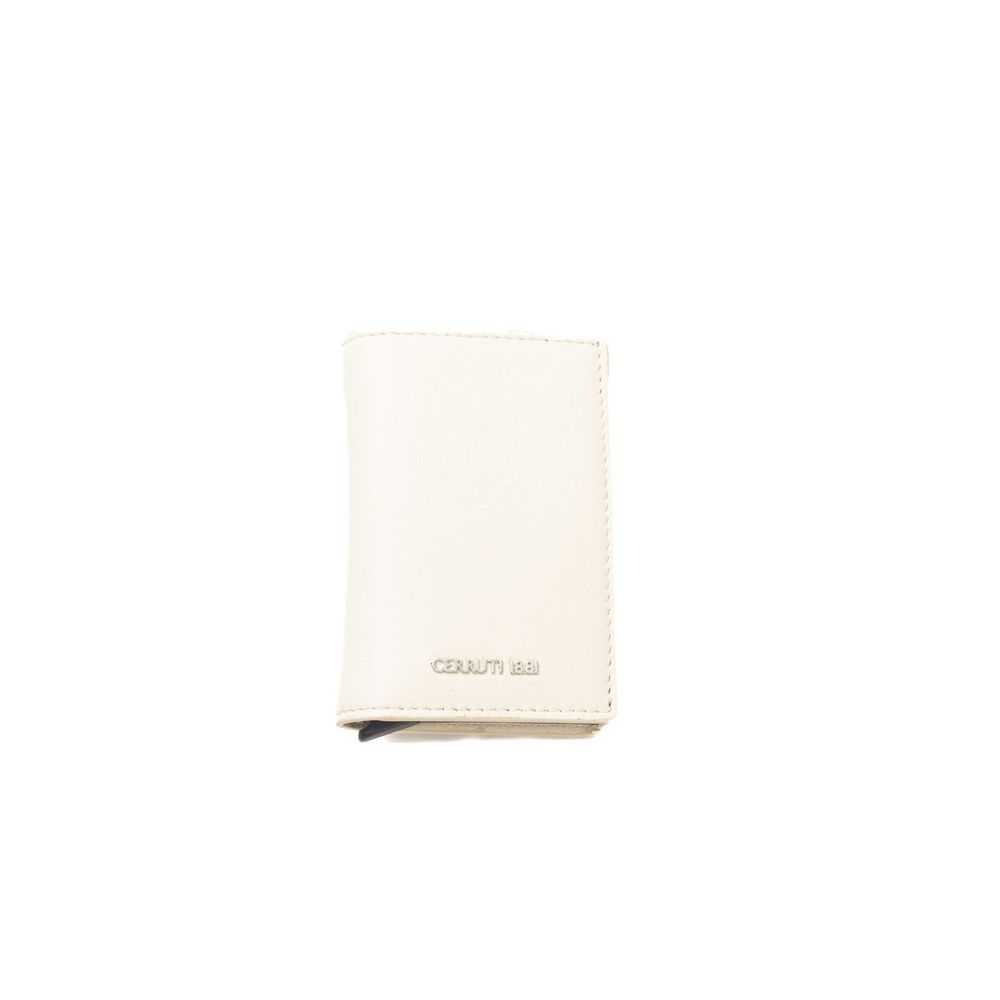 Beige Calfskin Wallet