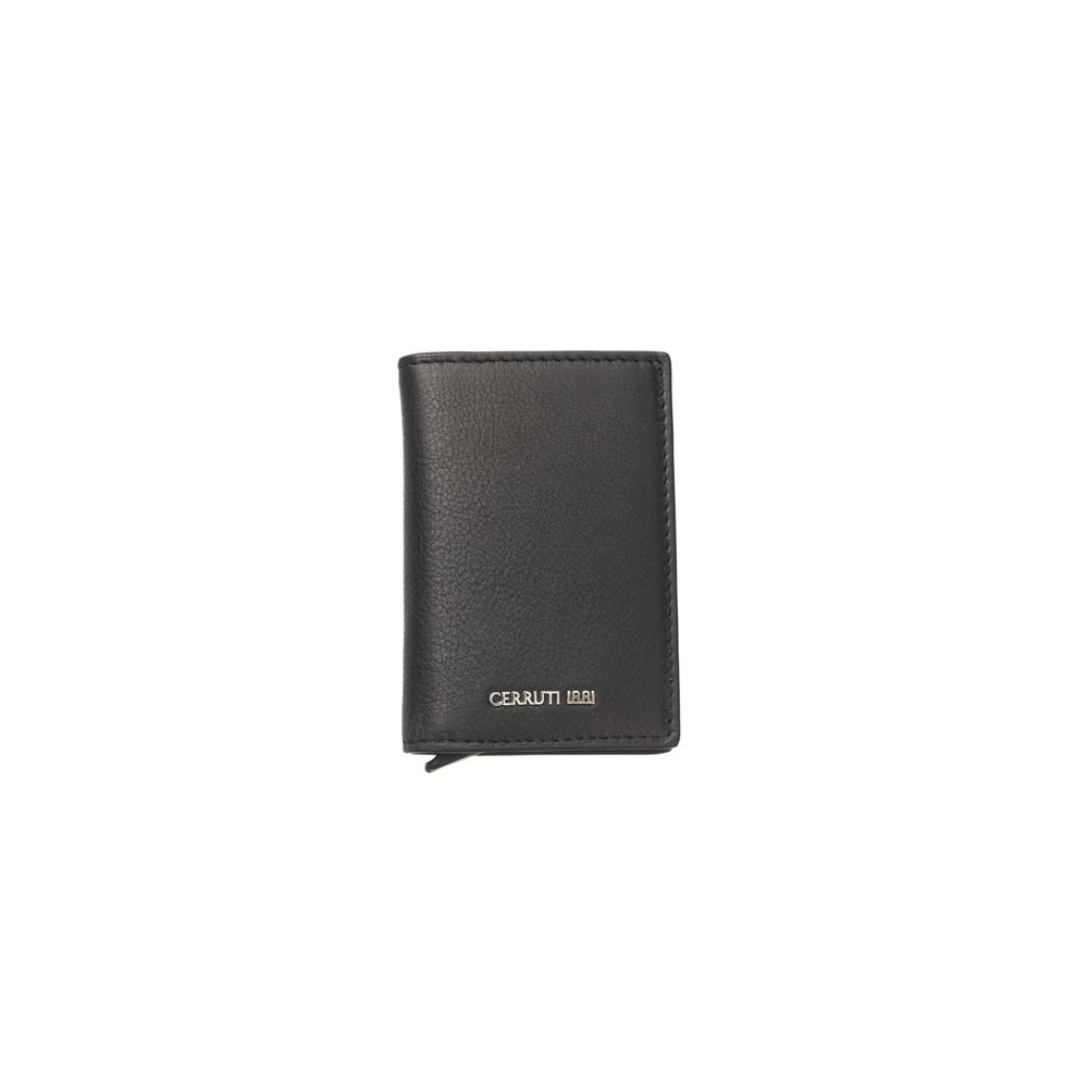 Black Calfskin Bifold Wallet