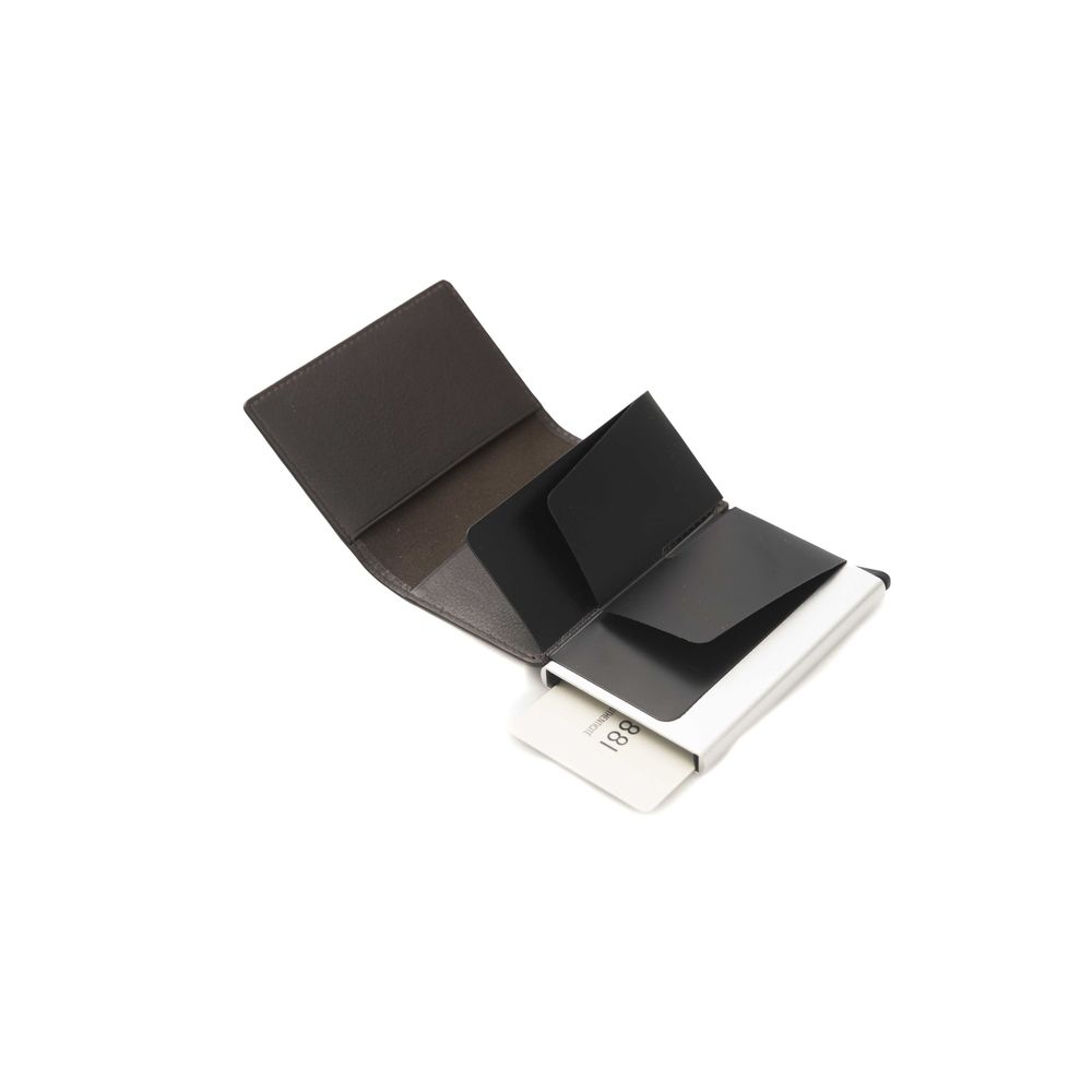 Brown Calfskin Men's Wallet