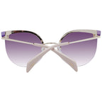 Gold Stainless Steel Sunglasses