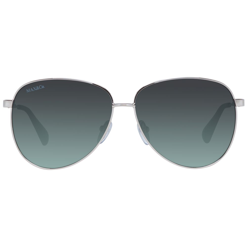 Rose Gold Metal Sunglasses