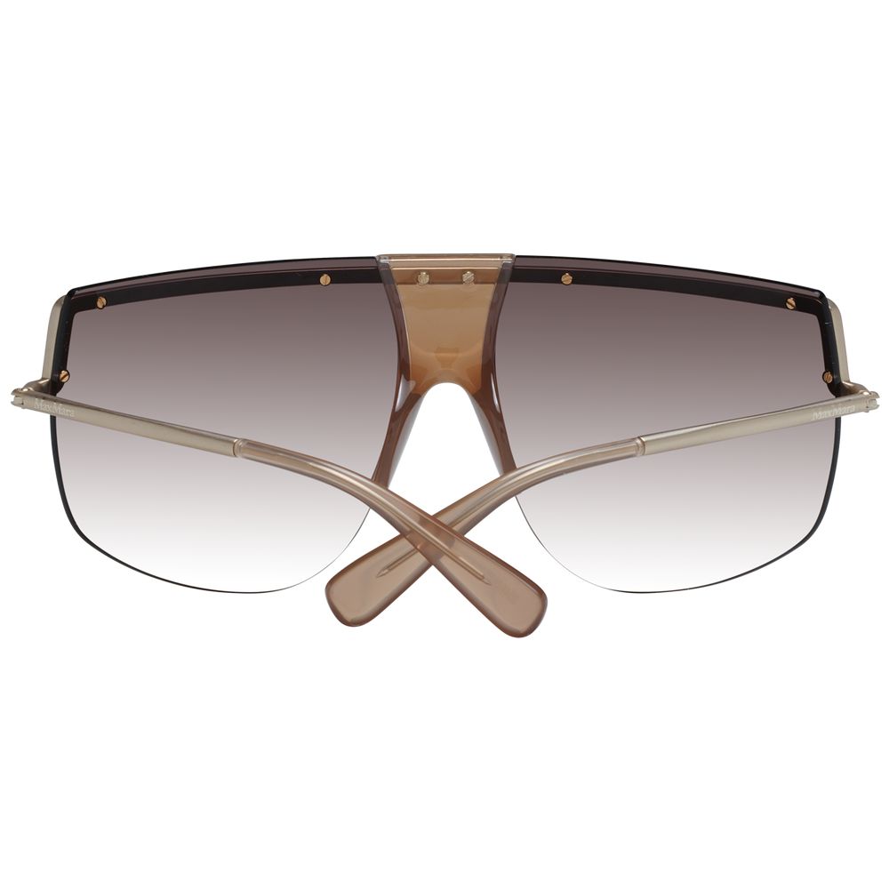 Gold Metal Aviator Sunglasses