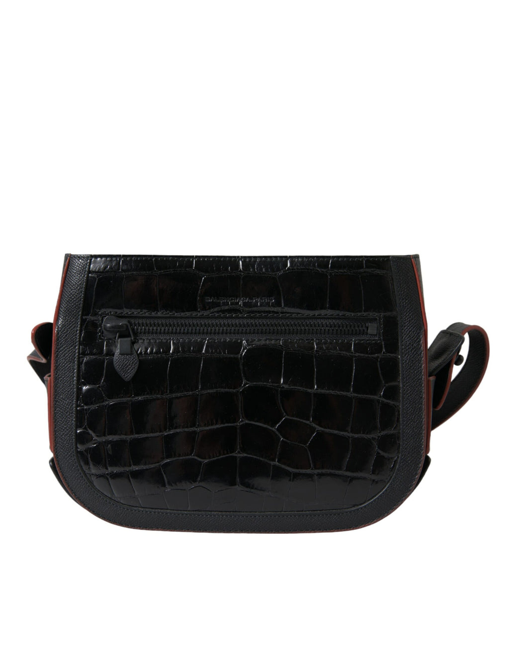 Black Exotic Leather Camera Bag