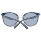 Grey Metal‑Plastic Round Sunglasses