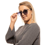 Gray Plastic Sunglasses