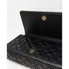 Small Quilted Polyurethane Shoulder Bag