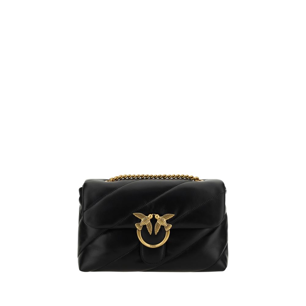 Quilted Calfskin Love Classic Shoulder Bag