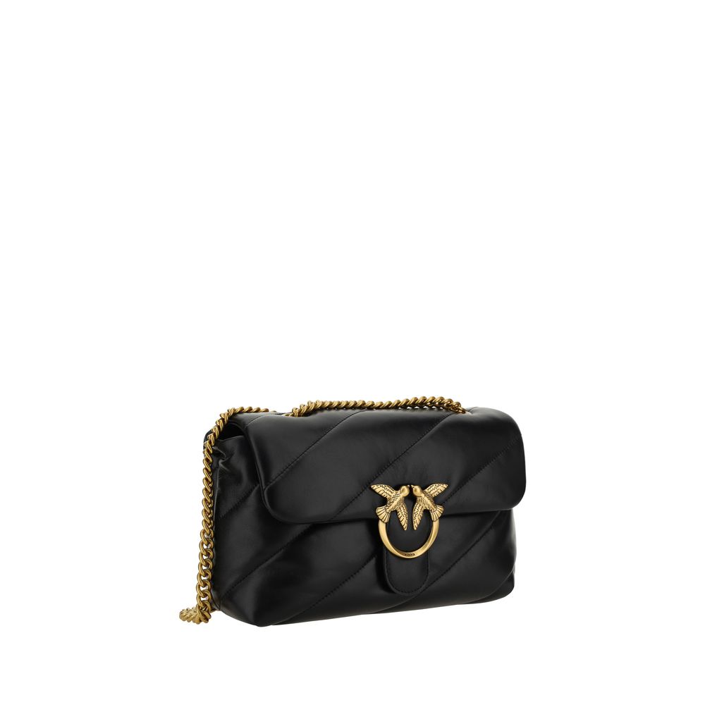 Quilted Calfskin Love Classic Shoulder Bag