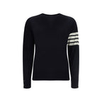 Blue Virgin Wool Sweatshirt