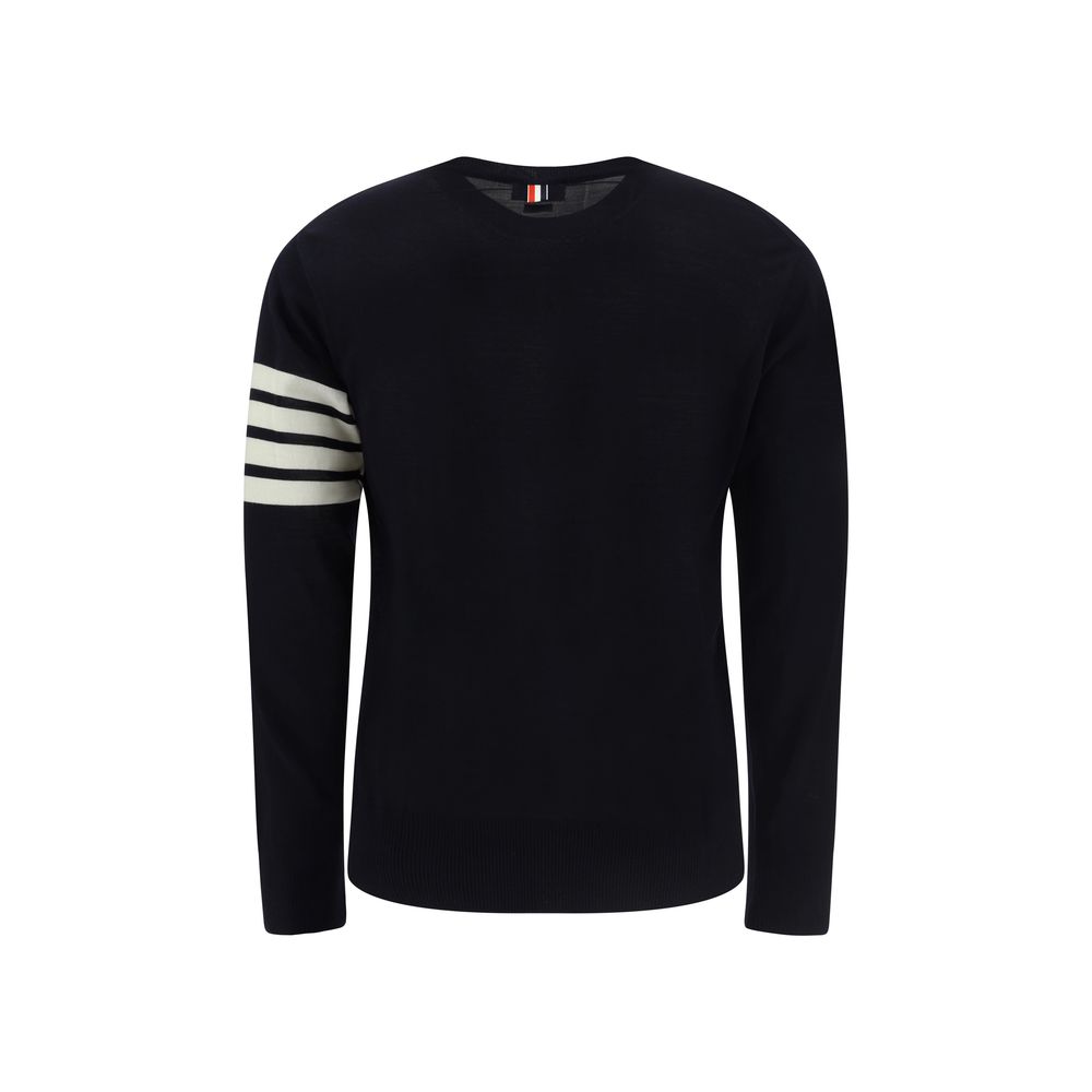 Blue Virgin Wool Sweatshirt