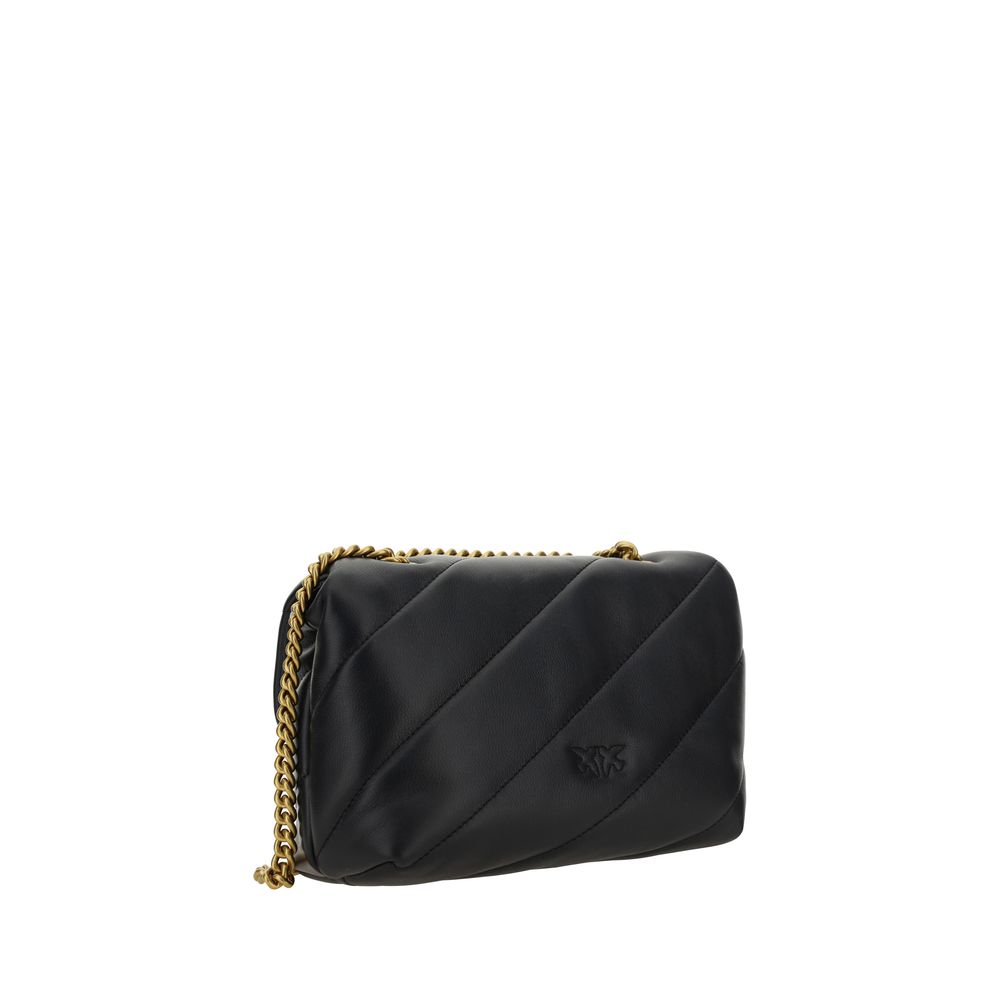 Mini Puff Quilted Calfskin Shoulder Bag