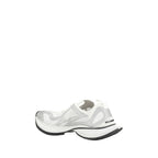 Circuit Polyurethane and Fabric Platform Sneakers