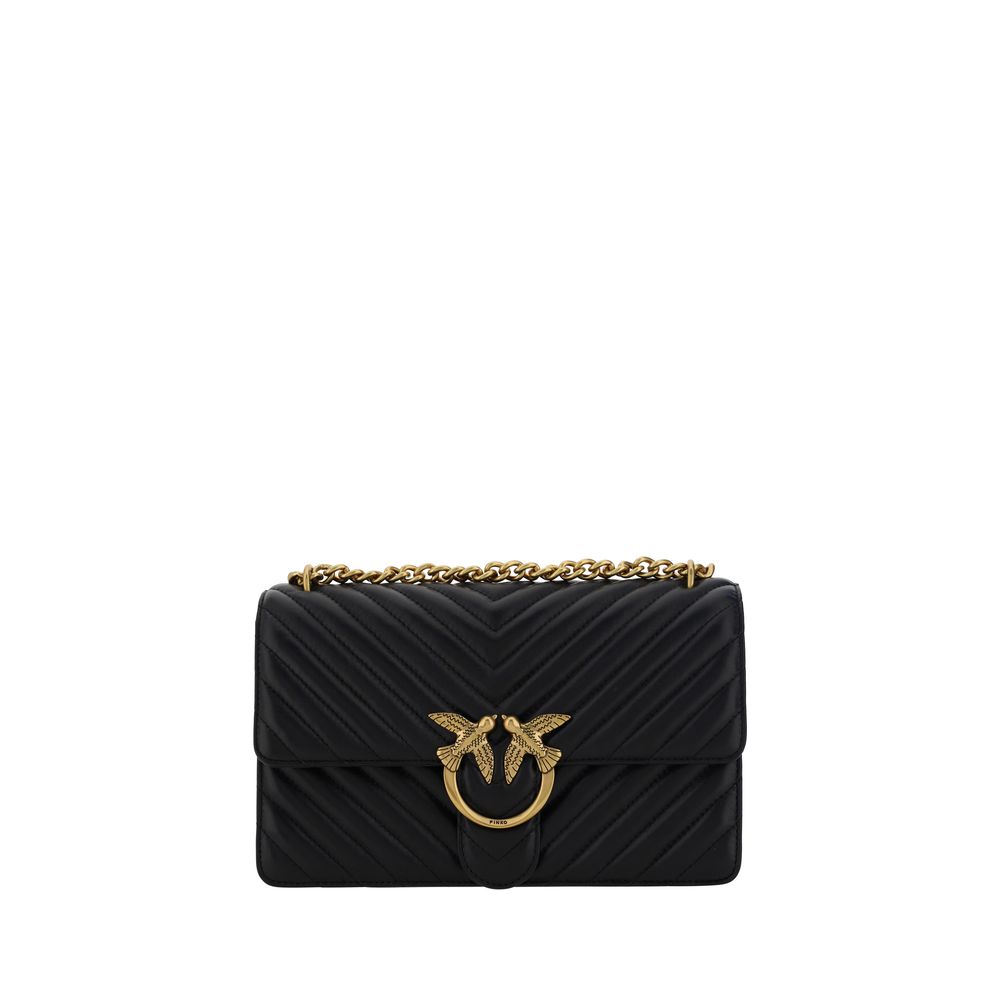 Calf Leather Love One Classic Shoulder Bag