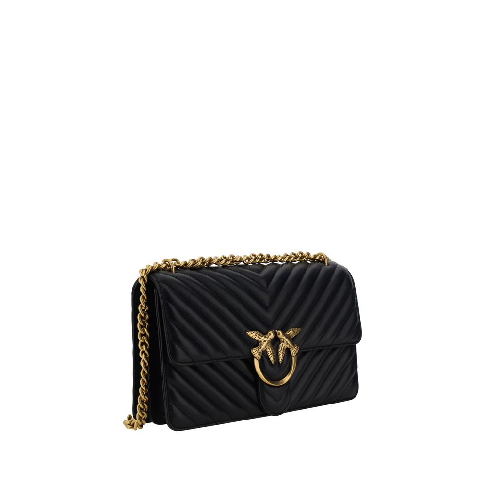 Calf Leather Love One Classic Shoulder Bag