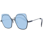Gunmetal Metal & Plastic Sunglasses