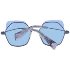 Gunmetal Metal & Plastic Sunglasses