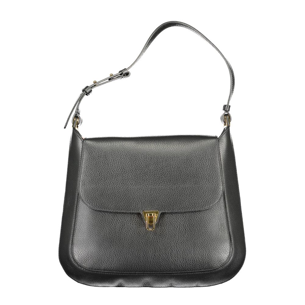 Black Leather Handbag