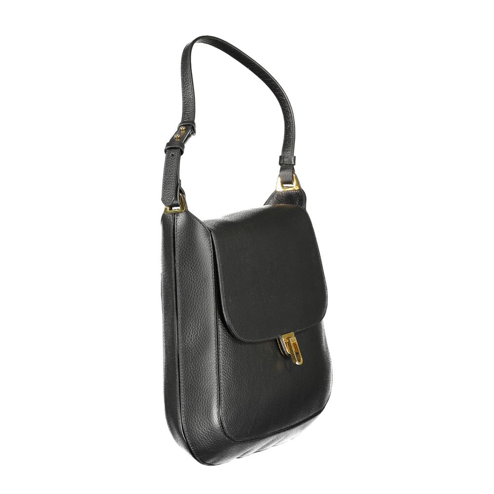 Black Leather Handbag