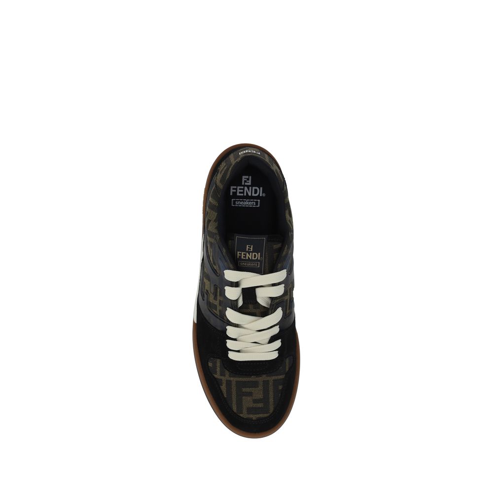 Monogram Jacquard Match Low-Top Sneakers